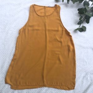 Lush Yellow Tank Top